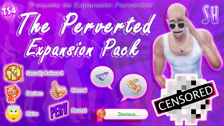 The Perverted Expansion Pack the sims 4 Skarrds Perverted Expansion Pack mod español sims 4 game nsfw